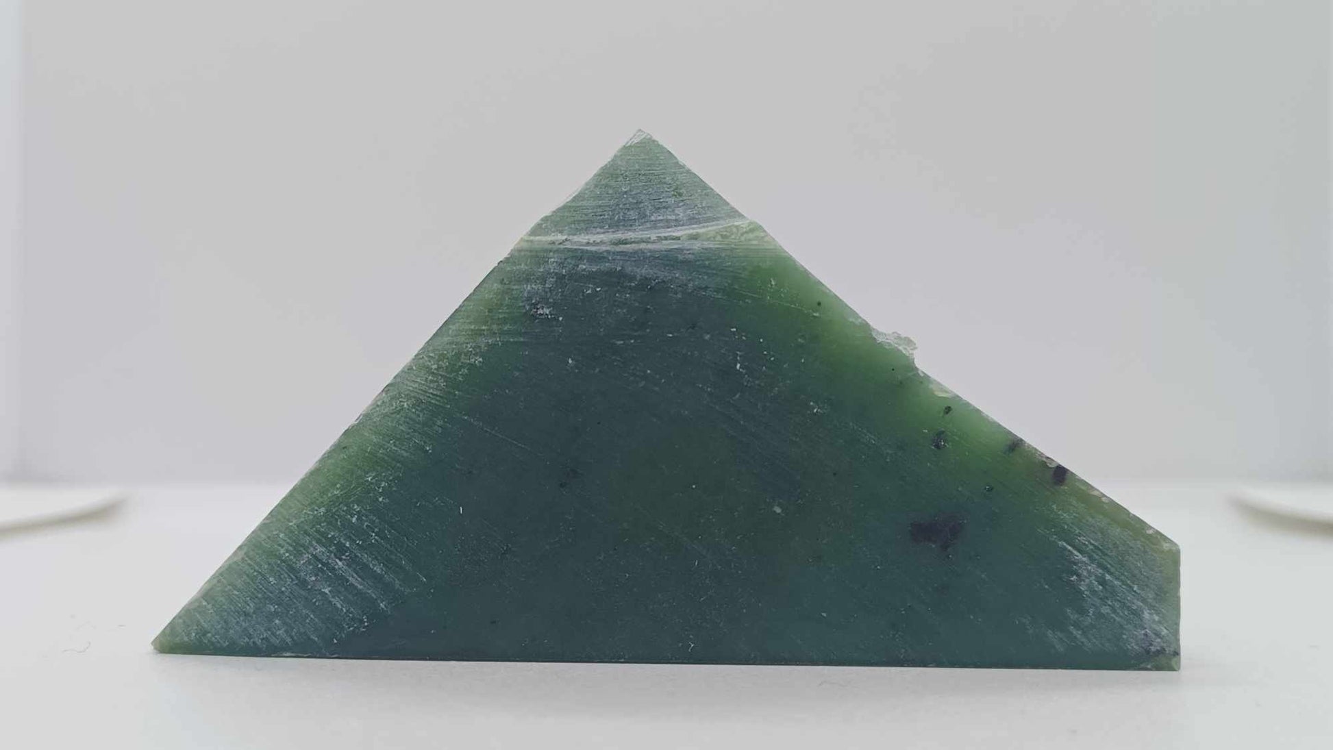Triangle Cut Canadian Nephrite Jade Rough