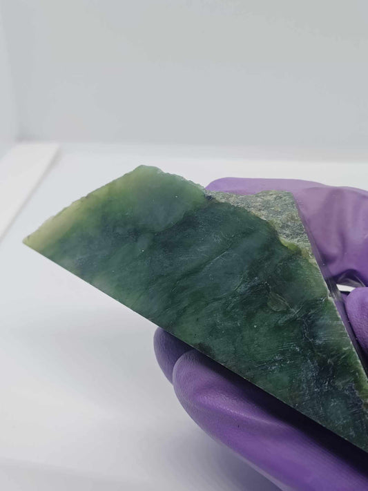 BC Canada Nephrite Jade Specimen highly Translucent