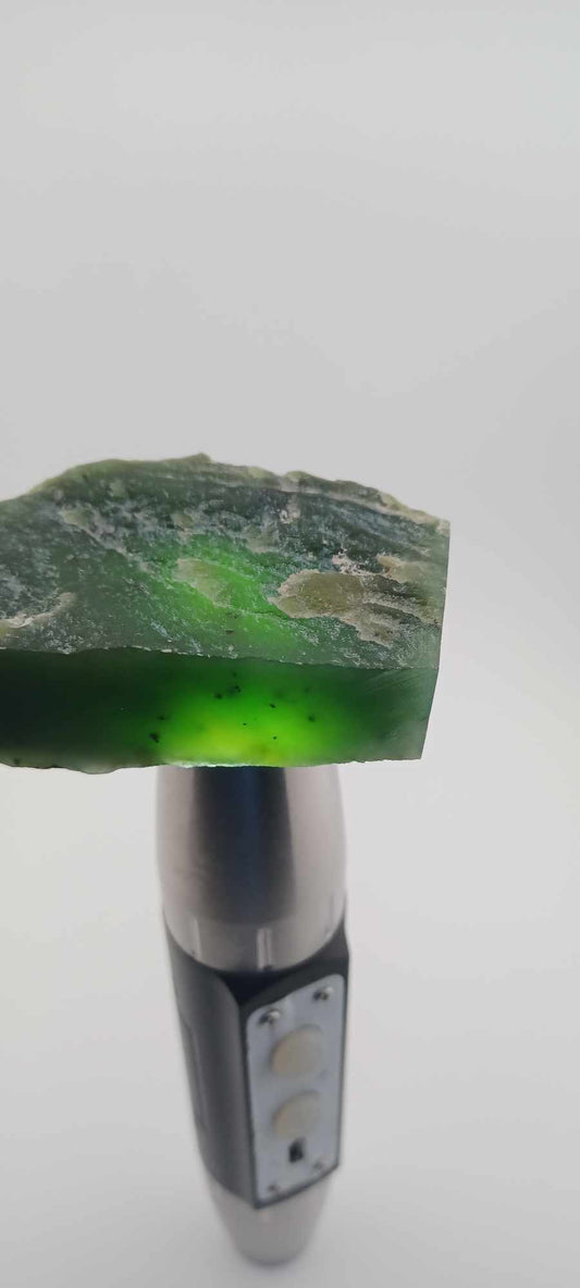 Grade-A Cassiar Nephrite Jade Slab - 191g - LIMITED SUPPLY