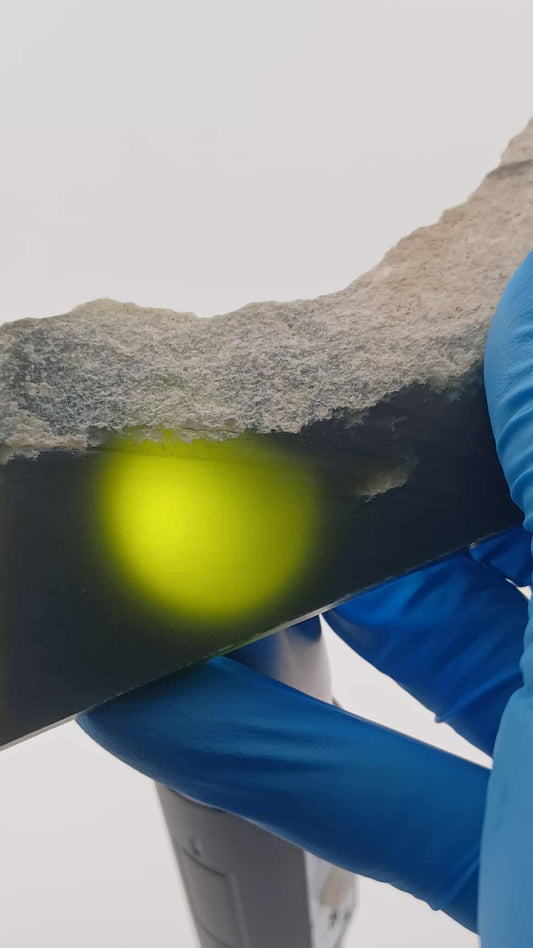 Grade-A Wyoming Dark Olive Nephrite Jade - 76g - High Translucency