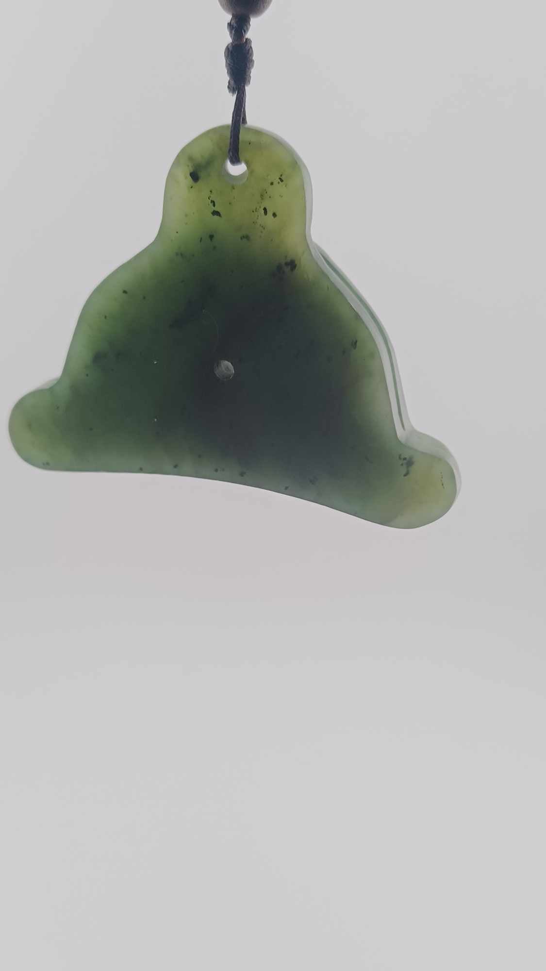 Grade-A Vietnamese Style Nephrite Jade Pendant Necklace - Large