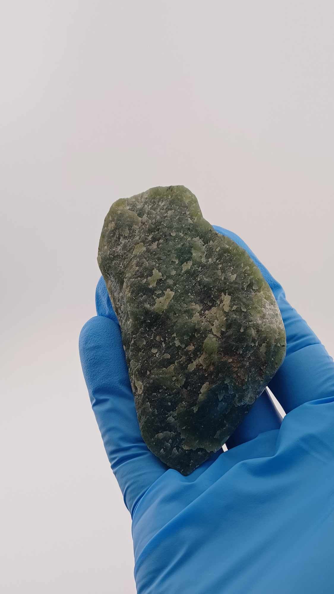 front of Grade-B Canadian Cassiar Rough Stone - 118g