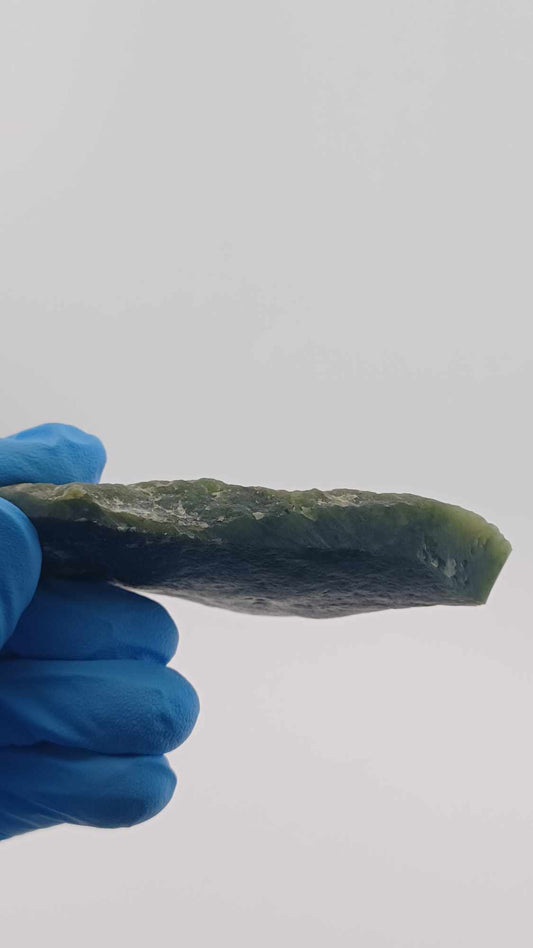 other side Grade-B Canadian Cassiar Rough Stone - 118g