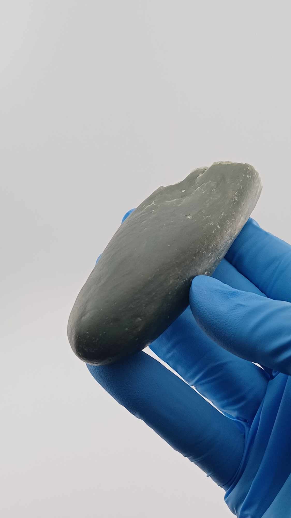 Indonesian Nephrite Jade River Stone Specimen - 136g