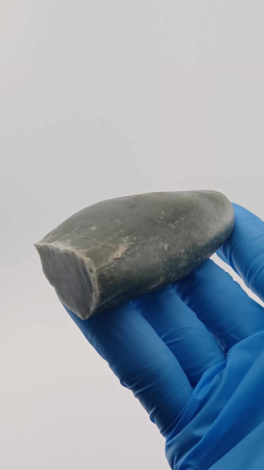 Indonesian Nephrite Jade River Stone Specimen - 136g