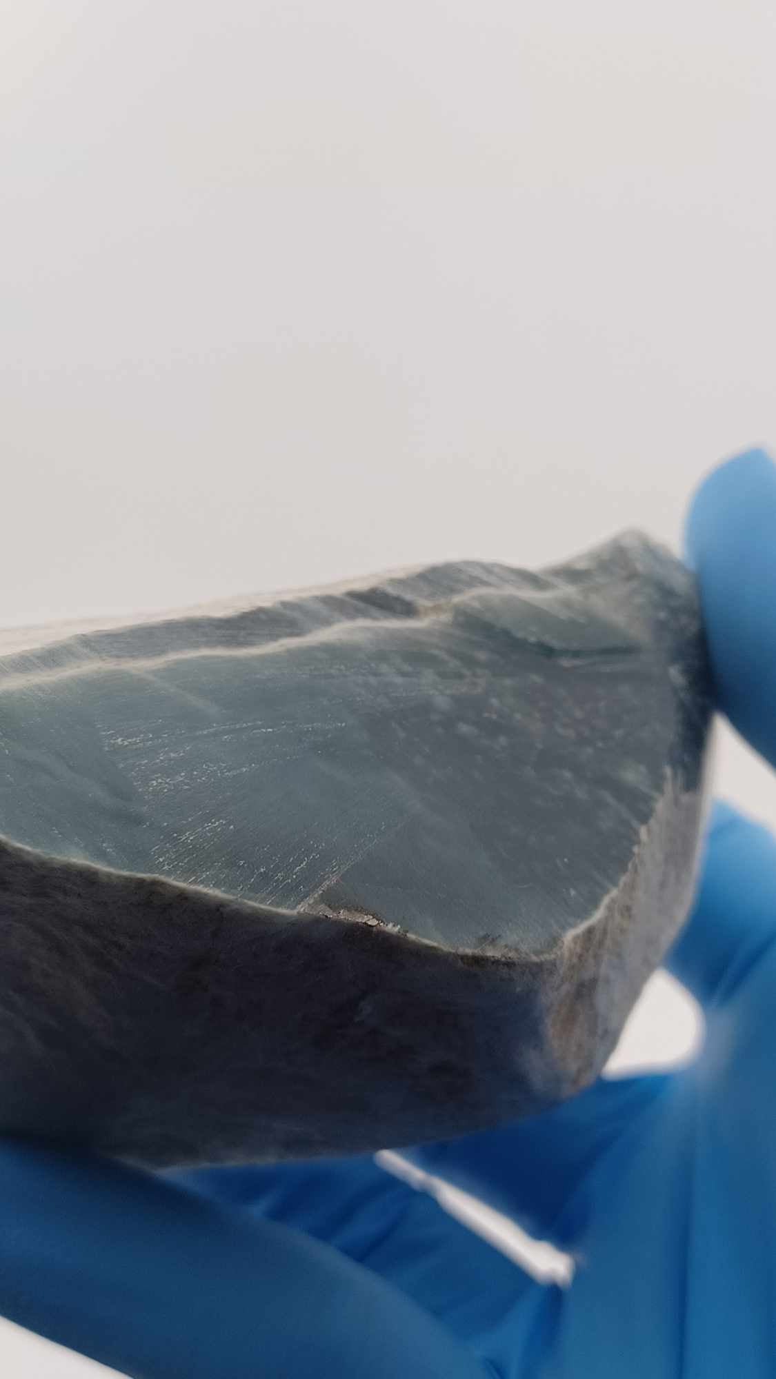 Large Grade-A Blue Guatemalan Rough Jadeite Chunk - 420g