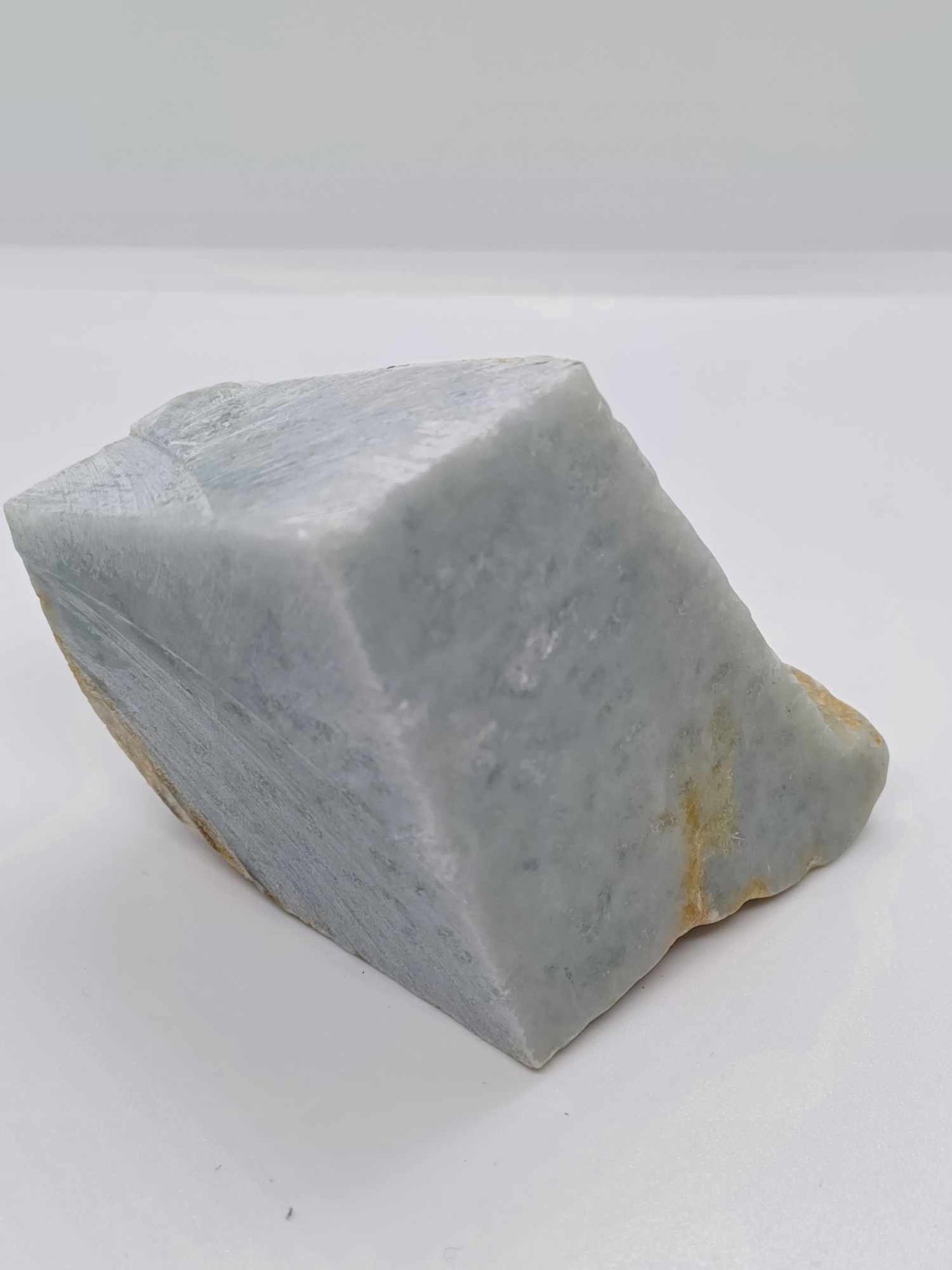 Ice Blue Marble Burma Jadeite - 225g - Highly Translucent