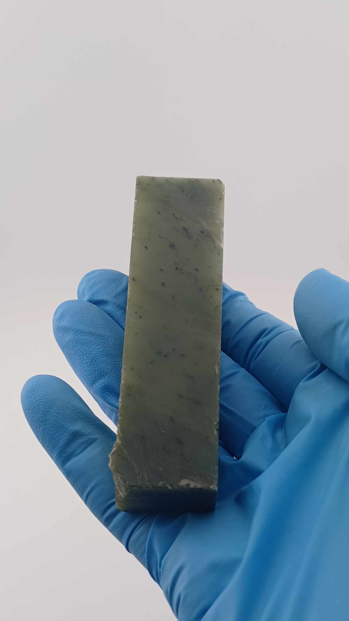 Light Olive Green Nephrite Jade Slab - 133g - Grade B+