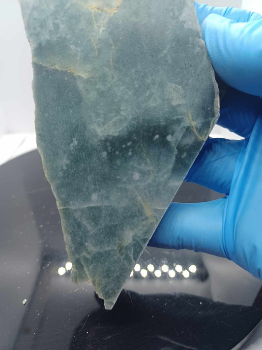 Medium Blue Guatemalan Jadeite Specimen - 249g