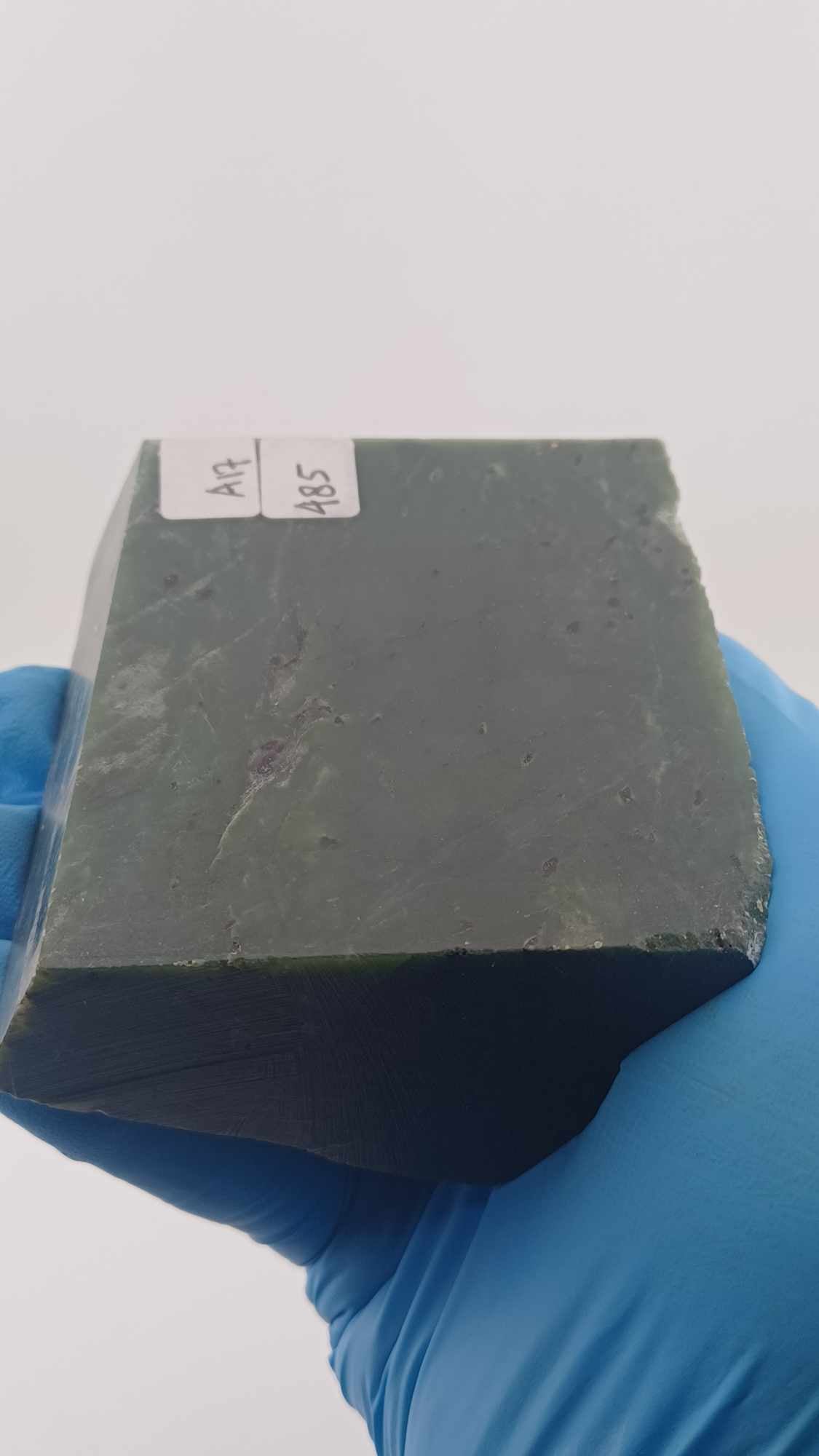 Medium Dark Green Nephrite Jade - 485g - Grade B