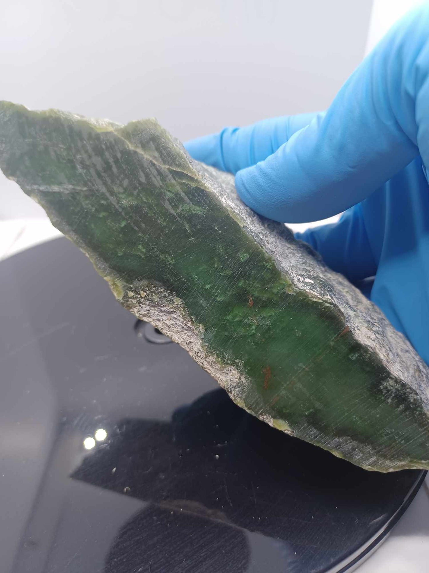 Polar British Columbia Nephrite Jade Slab - 325g - Grade B