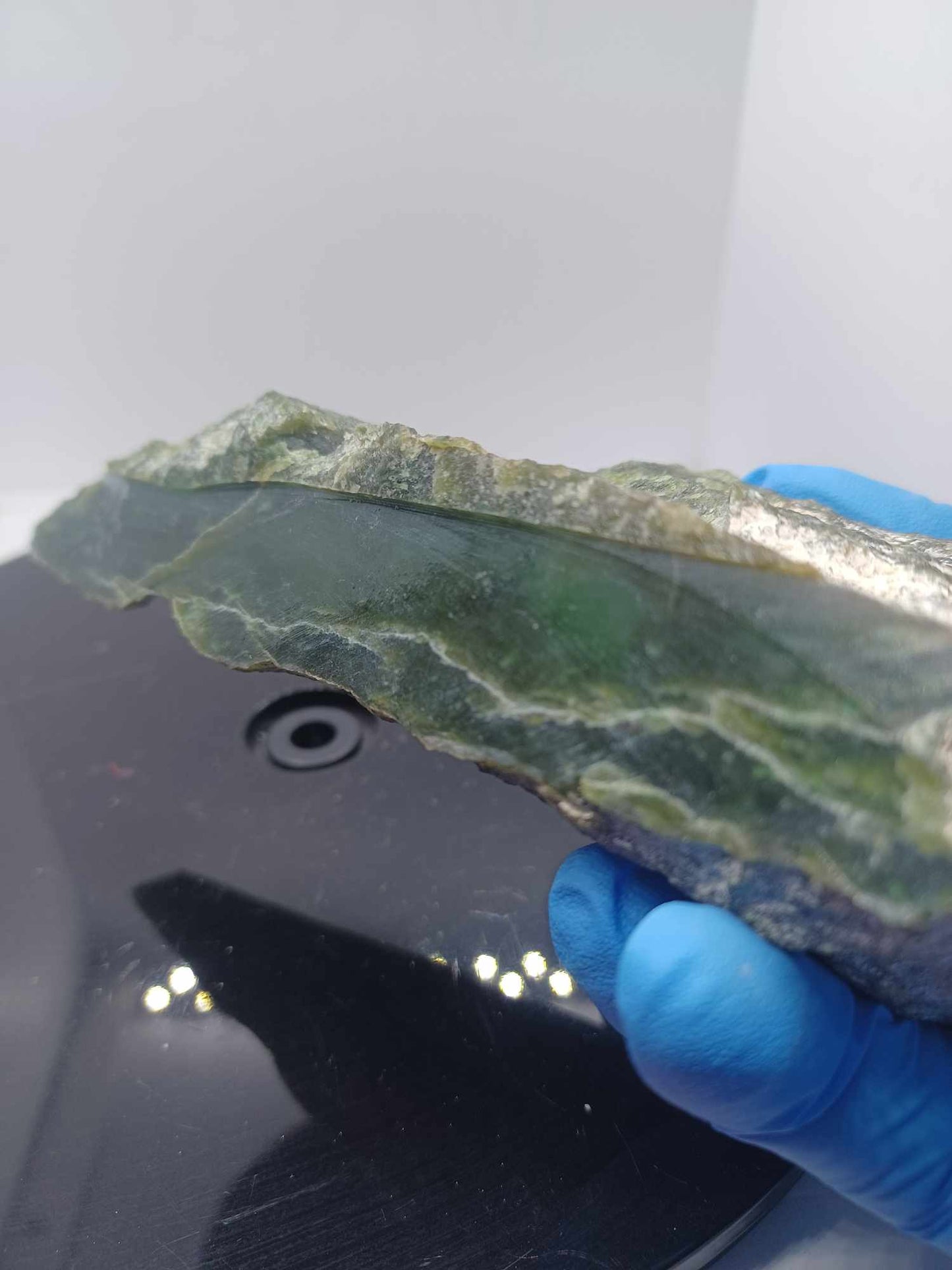 Polar BC Nephrite Jade Specimen - 443g