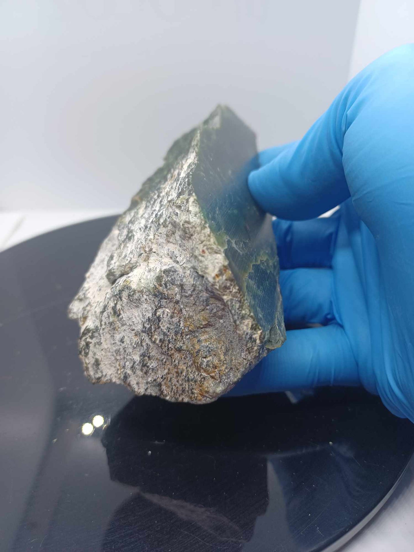 Polar BC Nephrite Jade Specimen - 443g