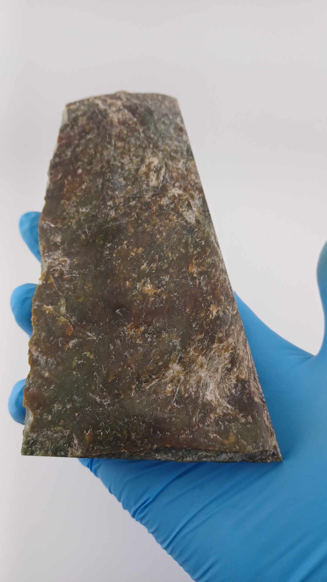 Indonesian Nephrite Jade Slab - 762g - Price Reduced due to Fracture