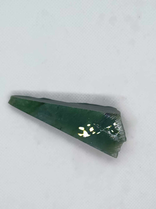 BC Nephrite Jade Specimen 37g - HIGH Translucency
