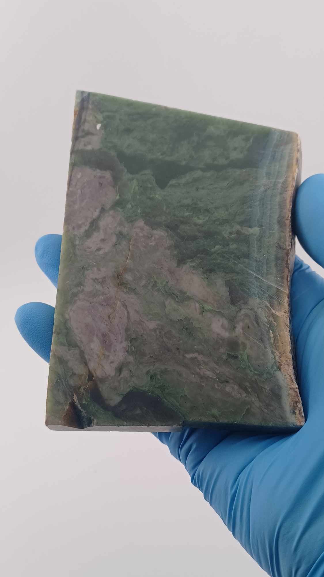 Light Green Chromium Loaded Nephrite Jade - 384g - Grade B+