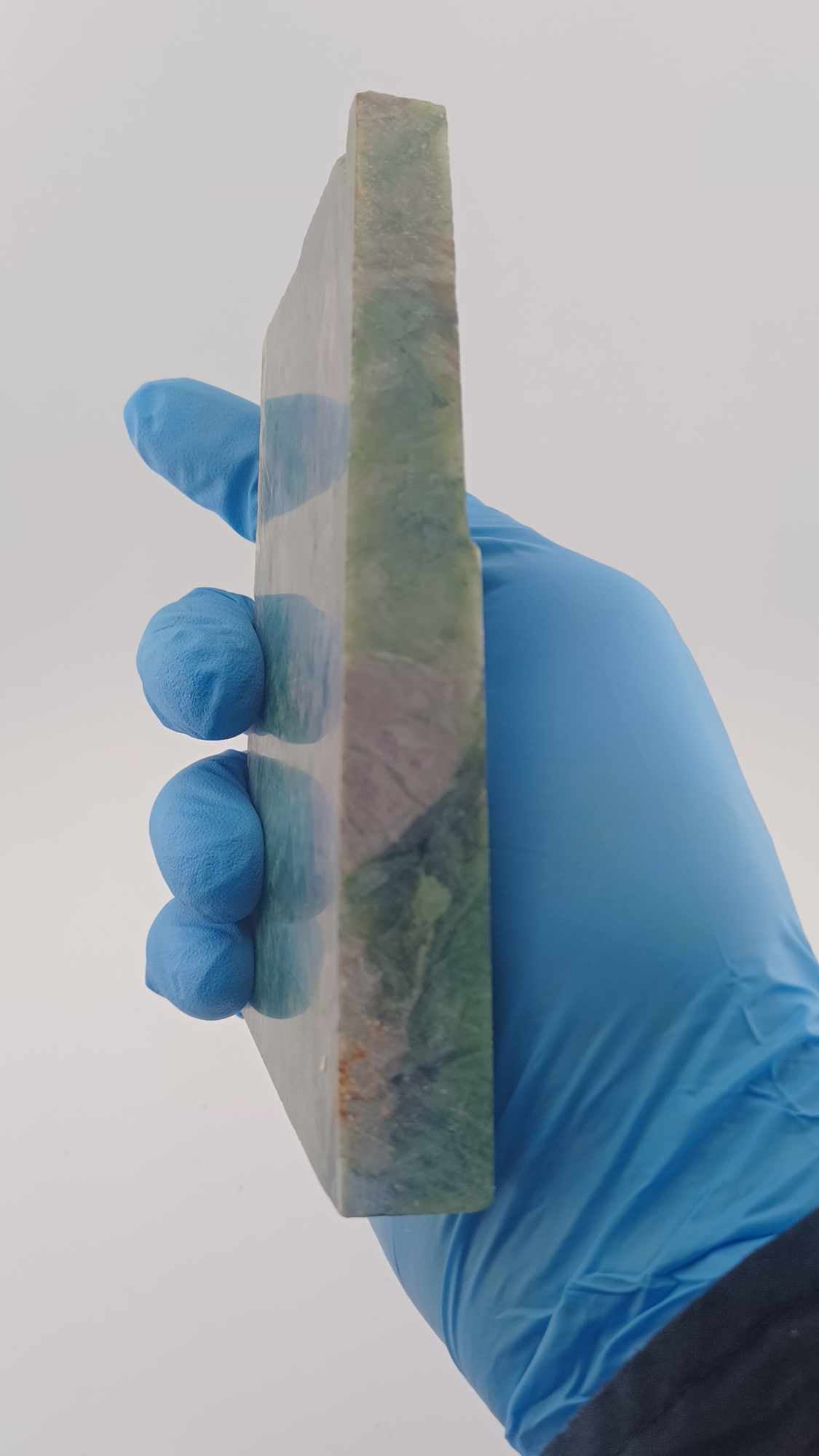 Light Green Chromium Loaded Nephrite Jade - 384g - Grade B+
