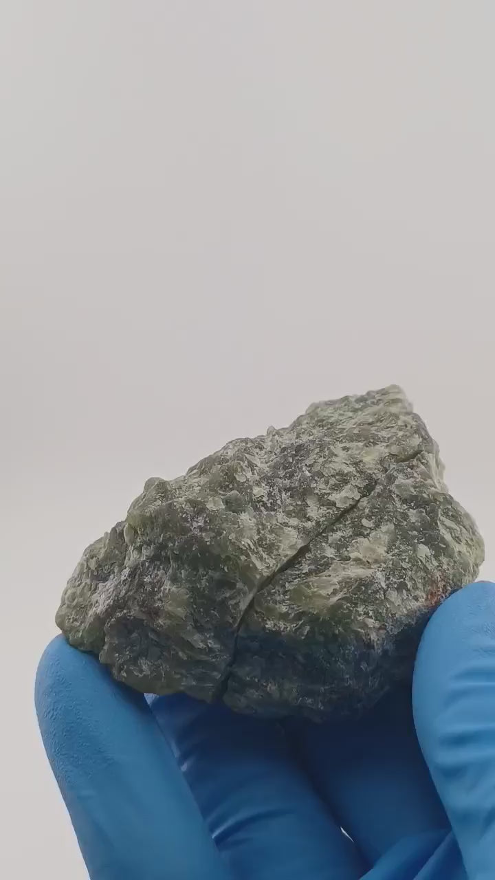 video showcasing Canadian Cassiar Specimen Stone (Cut & Polished) - 138g